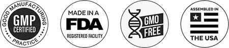 Manufactured in GMP Certified Facility, Made in USA, Natural Ingredients