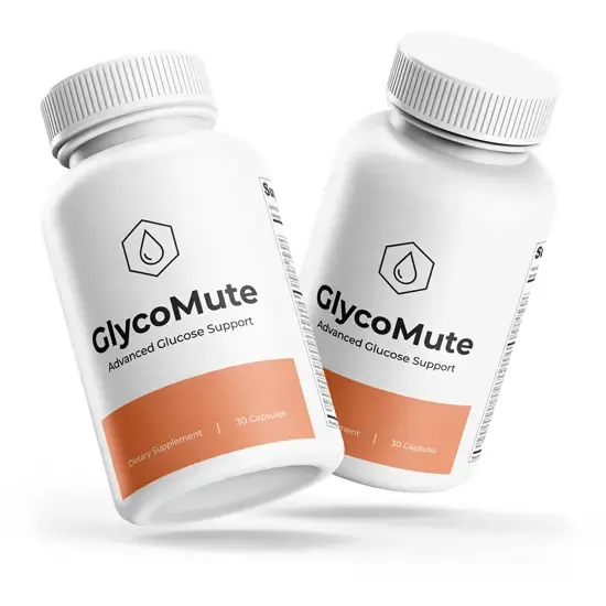 GlycoMute Advanced Glucose Support Dietary Supplement Bottles